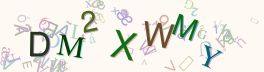 This is a captcha-picture. It is used to prevent mass-access by robots. (see: www.captcha.net)