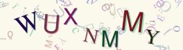 This is a captcha-picture. It is used to prevent mass-access by robots. (see: www.captcha.net)